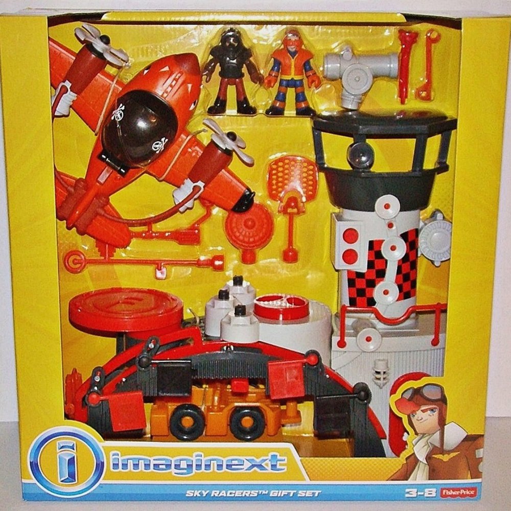 Imaginext Sky Racers Gift Set Fisher Price